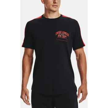 Pánské tričko Under Armour Tričko UA Athletic Dept Pocket Tee-BLK - Pánské Under Armour černá 1855405