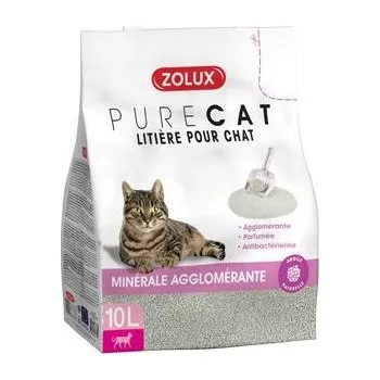 Zolux Podestýlka Purecat Antibacterial Scent Clump Zolux, 10 l