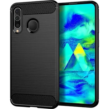 Pouzdro na mobilní telefon OEM Pouzdro Forcell CARBON Samsung Galaxy A20s černé