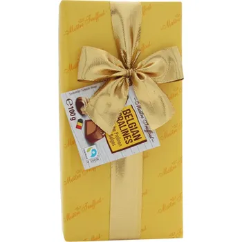 Bonboniéra Maitre Truffout Belgické Pralinky 100g cena za kartonové balení (Kartonové balení : 14 ks)