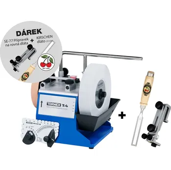 pásová bruska Tormek T-4-LTD25 + dláto 20 mm + přípravek SE-77