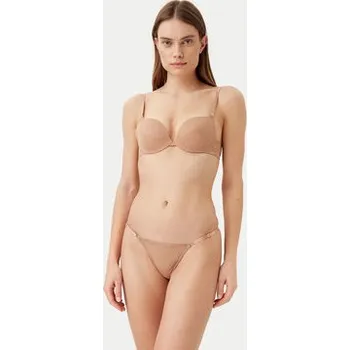 Dámské spodní prádlo Guess Podprsenka Push-up O5RC12 KCLB0 Hnědá 32B