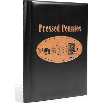 Obal pro sběratelský předmět Kapesní album pro 96 lisovaných mincí (Pressed Pennies) Leuchtturm