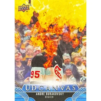 Sběratelská karetní hra insert karta ANDRE BURAKOVSKY 23-24 UD Ser. Extended Canvas číslo C292