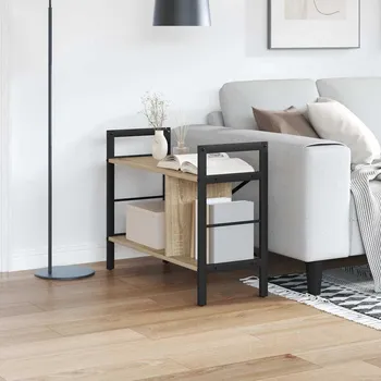 Knihovna Knihovna Sonoma dub 75 x 30 x 58,5 cm kompozitní dřevo