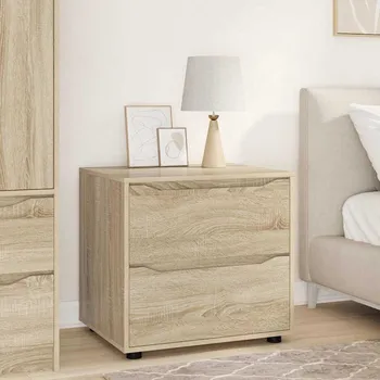 Policová skříň Úložná skříňka Sonoma dub 60 x 48 x 57 cm kompozitní dřevo