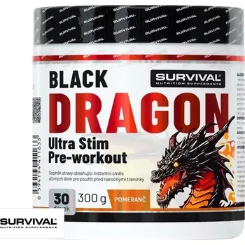 Anabolizér Survival Black Dragon Ultra Stim Pre-workout 300g