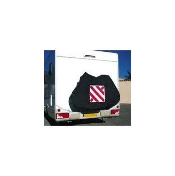 Příslušenství ke karavanu Plachta Carbest pro zakrytí kol na nosiči na zadní stěně varianta pro 4 kola