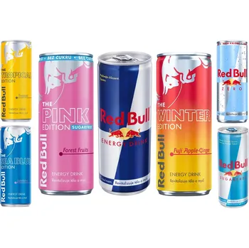 Limonáda RedBull Red Bull Mix Pack 7x250 ml