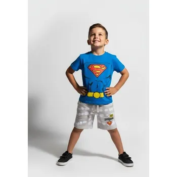 Chlapecké tričko Sinsay - Tričko Superman - modrá - 611CB-55X - 611CB-55X-110-2