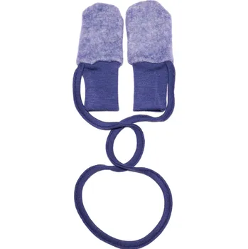 Rukavice Merino rukavičky pro miminko s provázkem Barva: Modrá