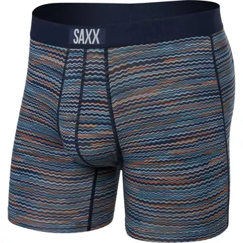 Boxerky Pánské boxerky SAXX Vibe Super Soft Boxe Brief wavelength spacedye-mrtme S