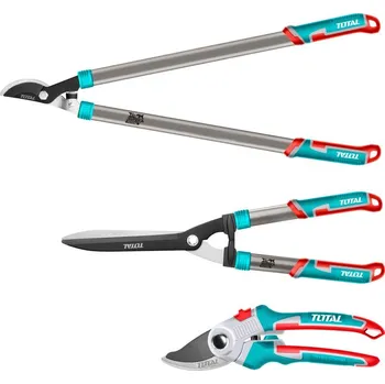 Nůžky na větve TOTAL Nůžky zahradnické sada 3ks THT1576033