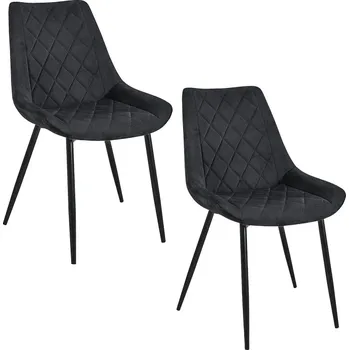 Jídelní židle 2x ŽIDLE SJ.0488 ČERNÁ