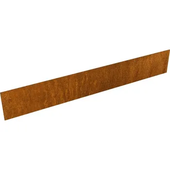 Zahradní obrubník Zahradní obrubník CORTEN 100 cm ✔ Bez otvorů (pro kotvicí trny)