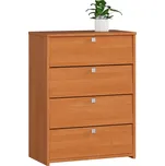 Botník se 4 výklopnými dvířky 60 cm - olše