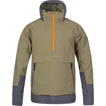 Pánská parka Pánská lyžařská bunda Hannah Patty FD Burnt olive/asphalt XXL