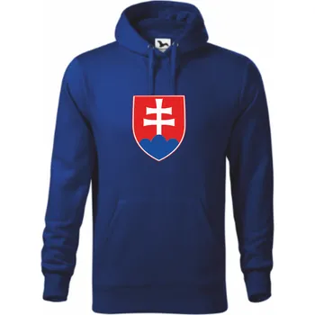 Pánská mikina ON-DESIGN Pánská mikina se slovenským znakem Velikost: 2XL, Barva: královská modrá