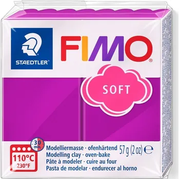 Modelovací hmota FIMO softč.61 purpurová 57g