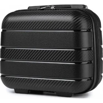 Kono K2091L Kosmetický kufřík 29cm Černý Polypropylen