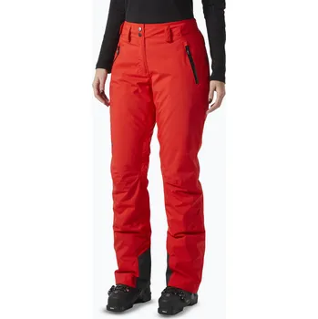 Snowboardové kalhoty Dámské lyžařské kalhoty Helly Hansen Legendary Insulated alert red