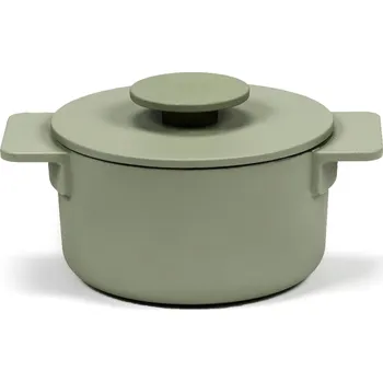 Pánev Serax, Hrnec s poklicí Surface, 1 l, zelený, 2 díl. - Formadore