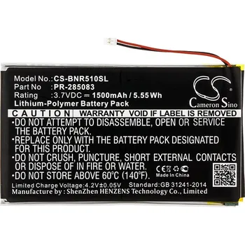 Baterie pro mobilní telefon Baterie Cameron Sino CS-BNR510SL pro Pocketbook 631 Touch HD - neoriginální