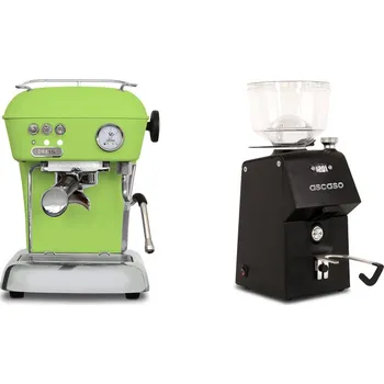 Kávovar Ascaso Dream ONE, Fresh Pistachio + Ascaso H64, black