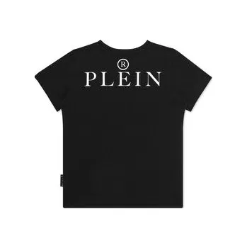 Pánská móda PHILIPP PLEIN T-Shirt 19971 Černá Regular Fit 10
