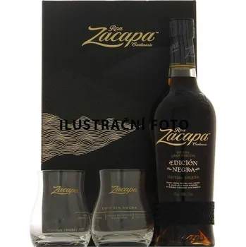 Rum Zacapa Edición Negra 23 YO 0,7 l 43% se skleničkama