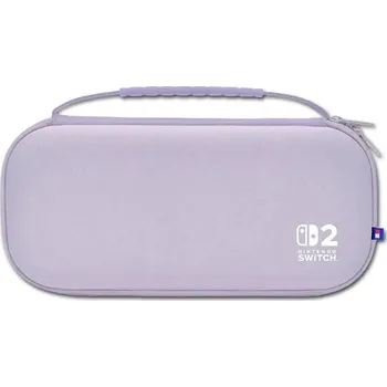 Pouzdro na mobilní telefon HORI pouzdro Slim Tough Pouch Cozy Levander (NSW/NSW2/OLED) fialové Levandulová