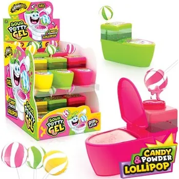 Bonbon JB SOUR POTTY GEL 51g cena za kartonové balení (Kartonové balení : 12 ks)