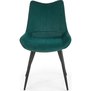 Jídelní židle Moderní jídelní židle Halmar K388 tmavě zelená (1p=4szt)