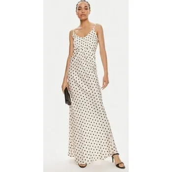 Dámské šaty ViCOLO Letní šaty TB0444 Béžová Regular Fit M