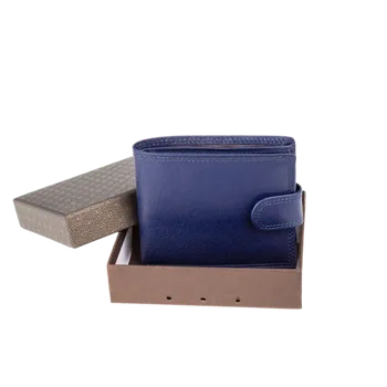 NovaKabelka.cz Pánská kožená peněženka R011 Blue