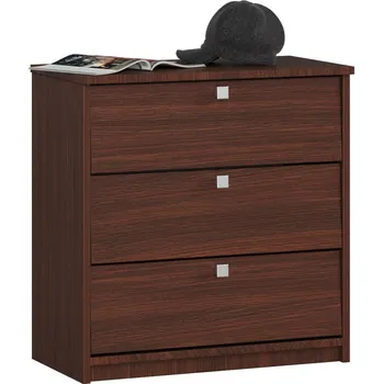 Botník Botník MINI 3 výklopné dveře 60 cm - wenge