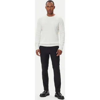 Dámské kalhoty Calvin Klein Kalhoty z materiálu LV04LB610G Černá Slim Fit 31