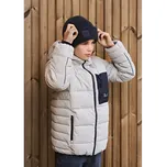 Color Kids - Lyžařská prošívaná bunda AF 15000 Pure Cashmere 134 (doporučená výška 132-139cm)