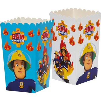 Party dekorace Decora Party boxy - Požárník Sam 6 ks
