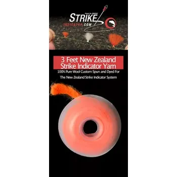 New Zealand Wool Yarn on Spool Orange