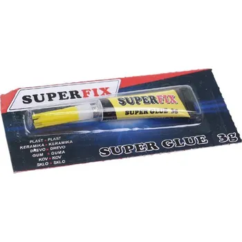 Průmyslové lepidlo OS Vteřinové lepidlo SUPERFIX, 3g