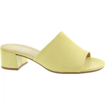 Dámské pantofle GABOR Dámské kožené žluté pantofle 82.910.22-255 Velikost