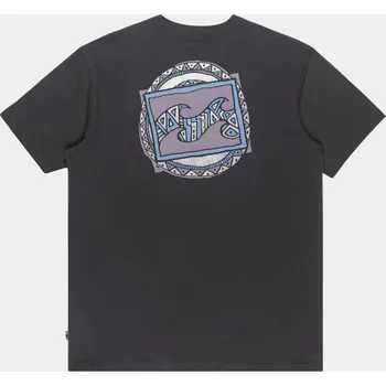 Pánské tričko Billabong Crayon Wave (washed black) L, černá
