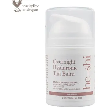 Samoopalovací přípravek 4BEAUTY GROUP He-Shi Overnight Hyaluronic Tan Balm 50ml