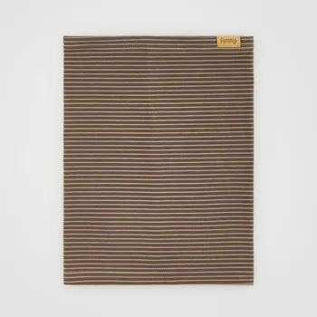 Pokrývka hlavy Reserved - Pruhovaná komínová šála - tmavě šedá - 773GT-90X - 773GT-90X-ONE