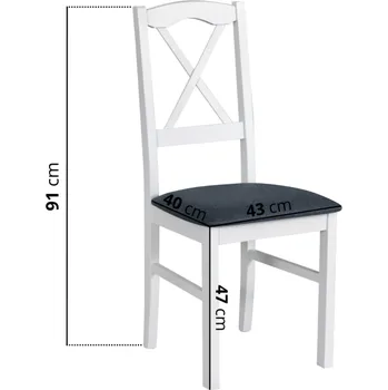 Jídelní židle NILO 11 Grafit 31B