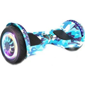 Hoverboard Hoverboard 10" s LED kolečky a Bluetooth Světle modrá