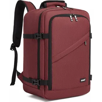 Městský batoh KONO 2531S Batoh na notebook 15.6" Červená 40cm 20L