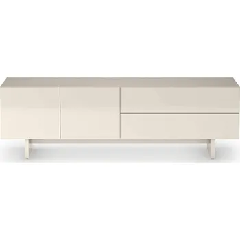 Televizní stolek TV skříňka Glim, kašmírová, lesklá