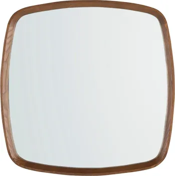 Zrcadlo Angel Cerdá Ořechové závěsné zrcadlo No. 3285, 65 x 65 cm